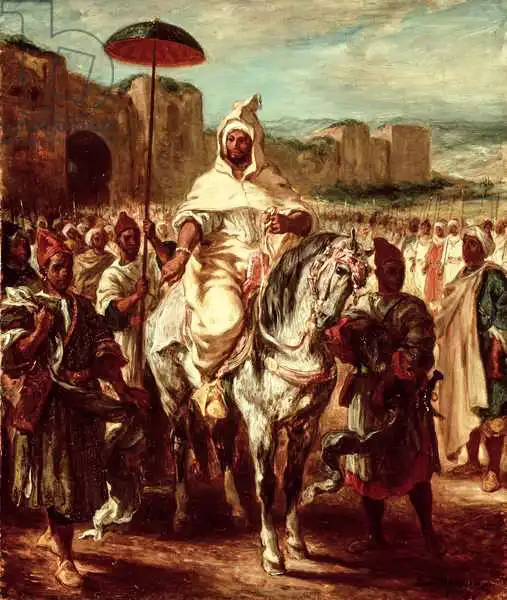 Delacroix, Eugene: Abd Ar-Rahman, Sultan of Morocco