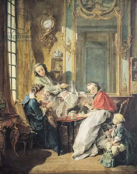 Boucher, Francois: The Afternoon Meal