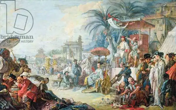 Boucher, Francois: The Chinese Fair