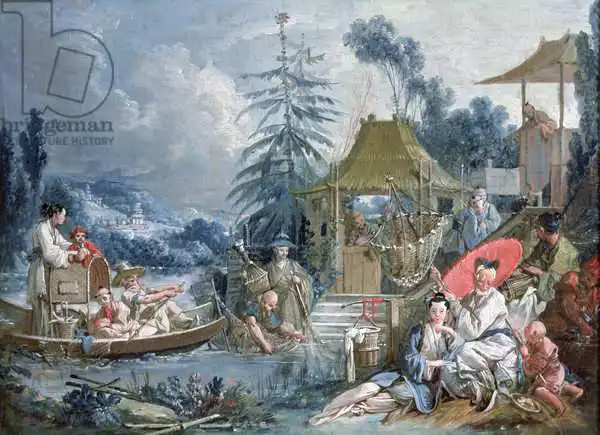 Boucher, Francois: The Chinese Fishermen
