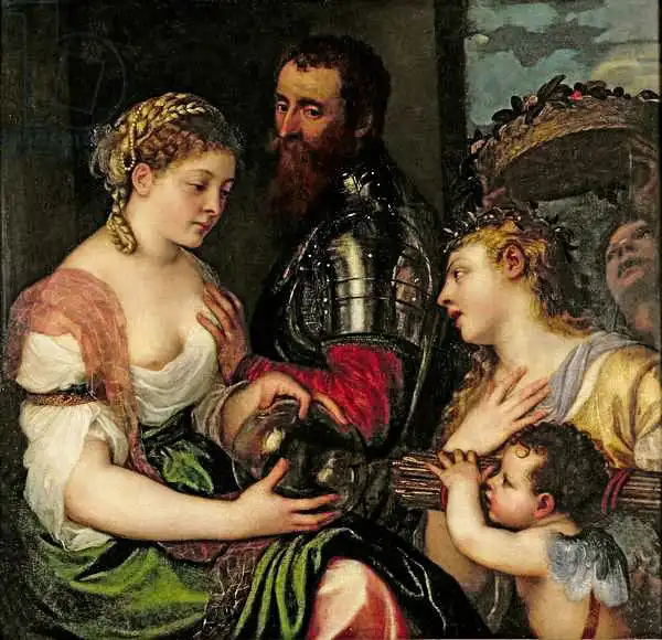 Tizian: Allegory of Married Life
