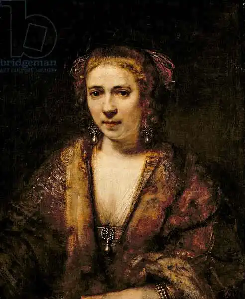 Rembrandt, van Rijn: Portrait of Hendrikje Stoffels (1625-63)