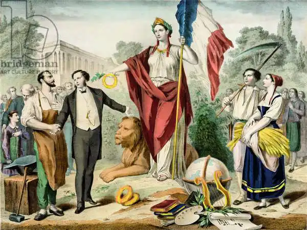 French school (19th century): The French Republic