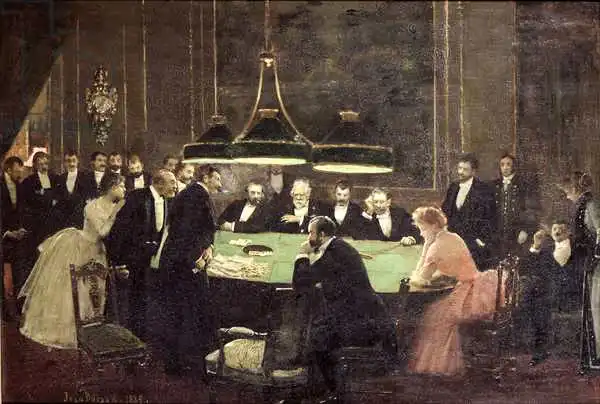 Béraud, Jean: The Gaming Room at the Casino