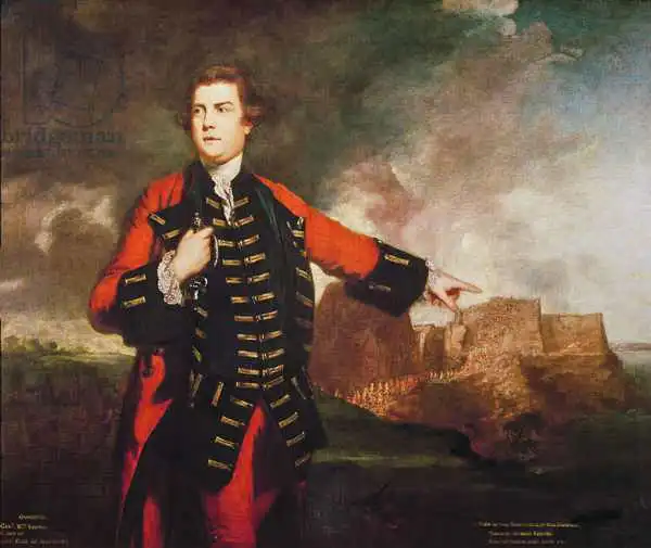 Reynolds, Joshua: General William Keppel, Storming the Morro Castle