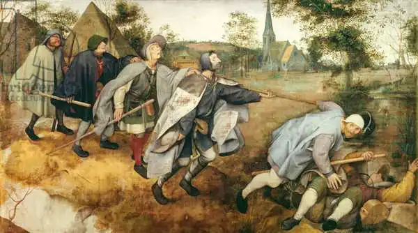 Brueghel, Pieter, the elder: Parábola del ciego