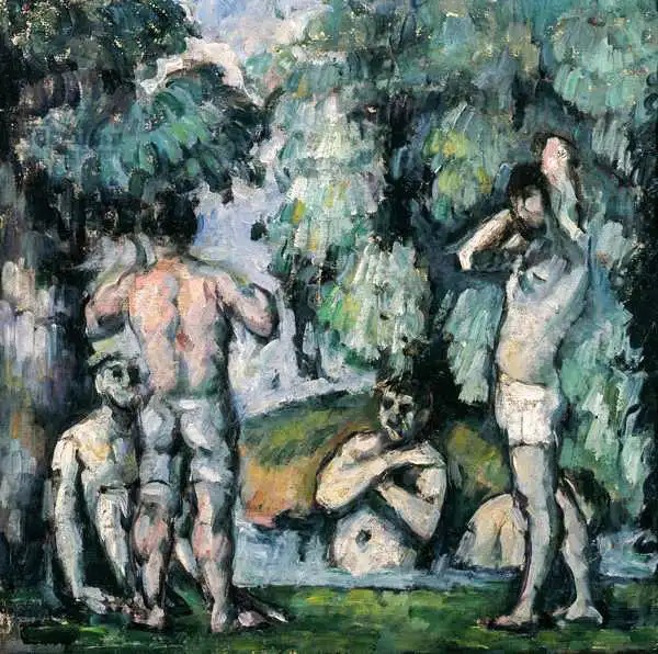 Cézanne, Paul: The Five Bathers, c.1875-77