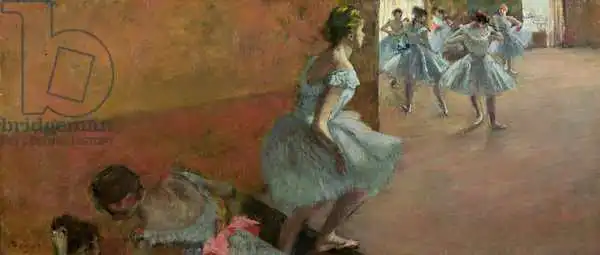 Degas, Edgar: Dancers Ascending a Staircase, c.1886-88