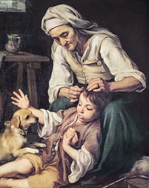 Murrilo, Bartolome: La Toilette Domestique