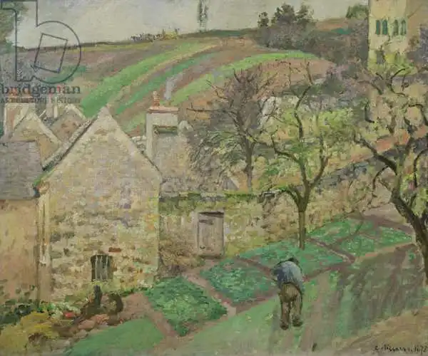 Pissarro, Camille: Hillside of the Hermitage, Pontoise