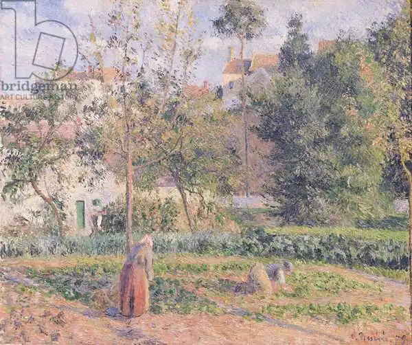 Pissarro, Camille: Vegetable Garden at the Hermitage, Pontoise
