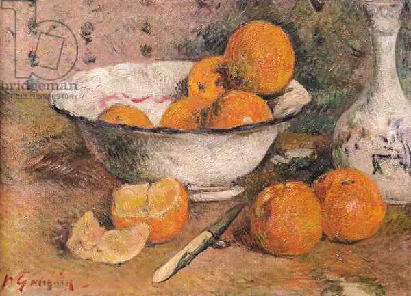 Gauguin, Paul: Still life with Oranges