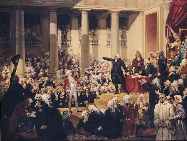 Court, Joseph Desire: Mirabeau et Monsieur de Driux-Breze à l