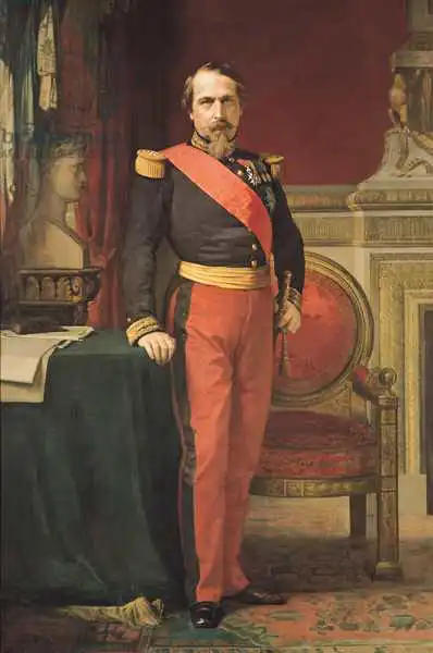 Flandrin, Hippolyte: Portrait of Napoleon III (1808-73) 1862