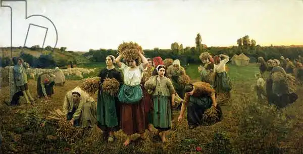 Breton, Jules Adolphe Aimé: Calling in the Gleaners