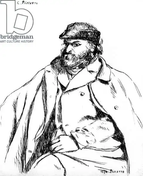 Pissarro, Camille: Portrait of Cezanne