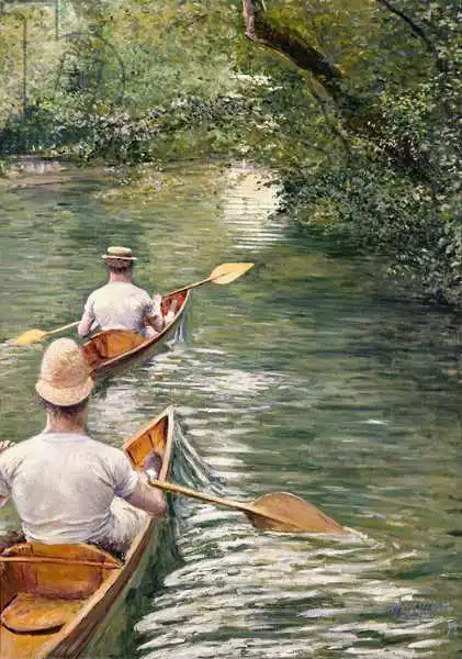 Caillebotte, Gustave: The Canoes