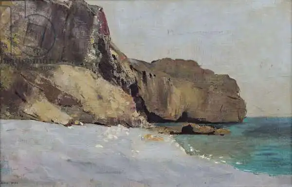Redon, Odilon: Les rochers de Vallierres, près de Royan