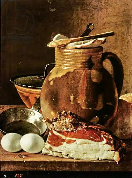 Meléndez, Luis: Still Life with h...
