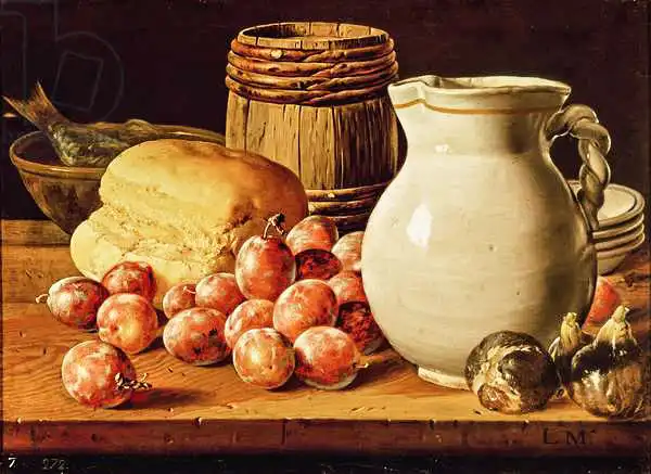 Meléndez, Luis: Still Life with p...