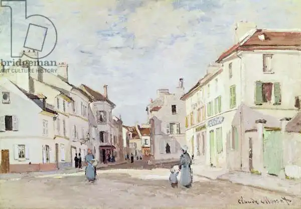 Monet, Claude: Rue de la Chaussee en Argenteuil
