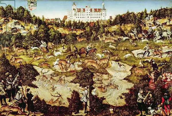 Cranach, Lucas: Caccia in onore dell