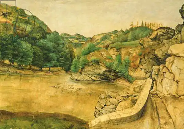 Dürer, Albrecht: Route dans les Alpes