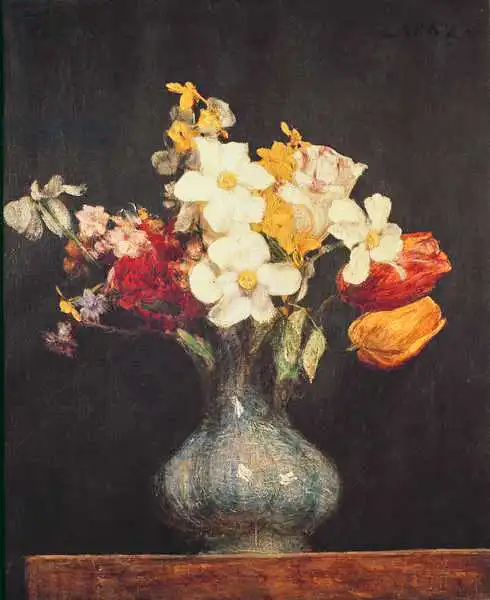 Fantin-Latour, Jean: Narcissi and Tulips