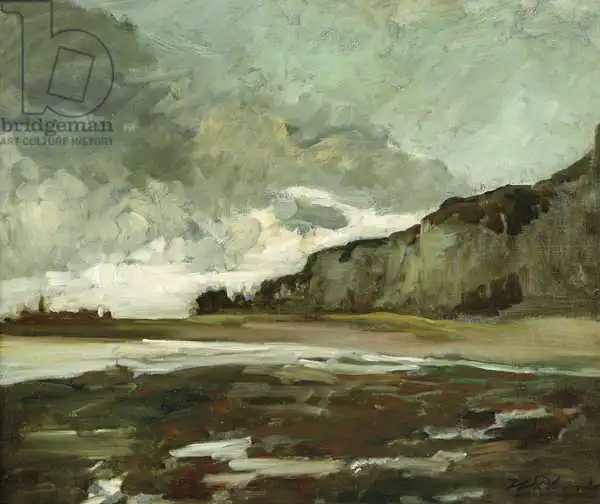 Blanche, Jacques-Emile: Les Falaises at Dieppe