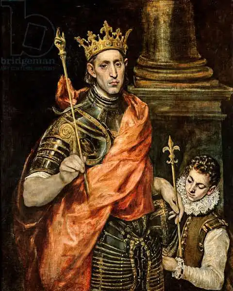 El Greco: St. Louis (1215-7...