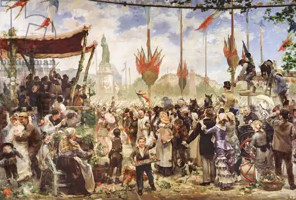 Roll, Alfred: The 14th July 1880