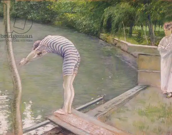 Caillebotte, Gustave: The Bather, or The Diver