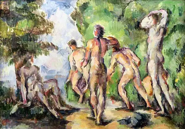 Cézanne, Paul: Baigneurs, c.1892-94
