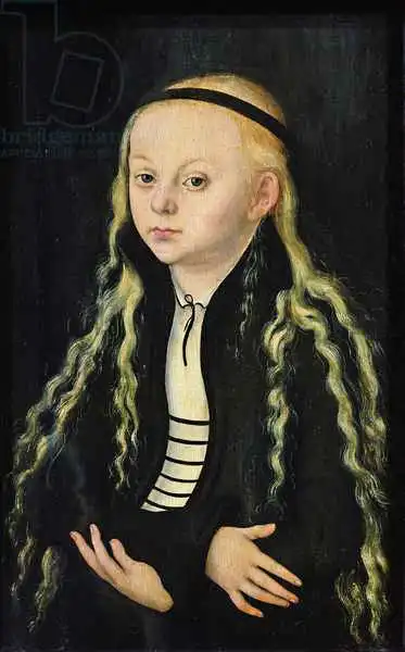 Cranach, Lucas: Portrait of a Young Girl, possibly Magdalena Luther (1529-42)