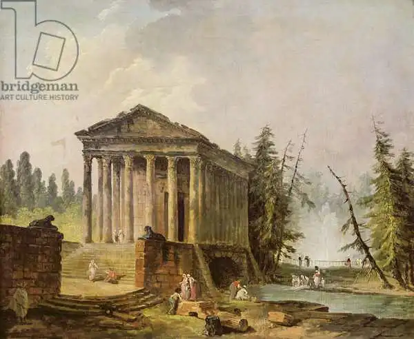 Robert, Hubert: Der alte Tempel