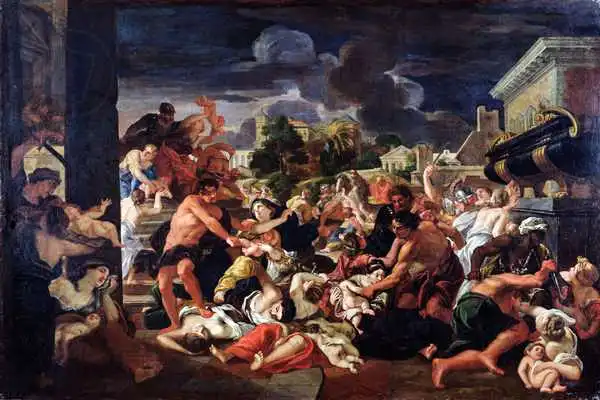 French school (17th century): The Massacre of the Innocents