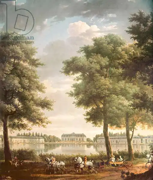Vernet, Antoine Charles Horace: Schloss Benrath