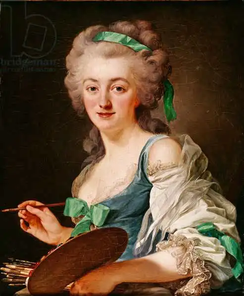 Roslin, Alexander: Portrait of Anne Vallayer-Coster