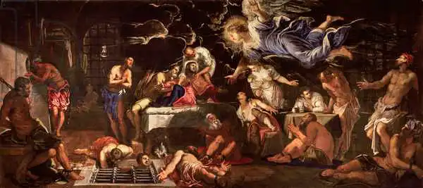 Tintoretto, Jacopo Robusti: Saint Roch Imprisoned