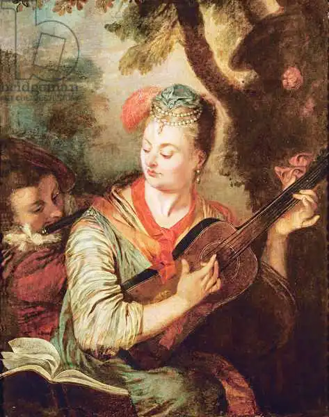 Mercier, Philippe: The Guitar Player