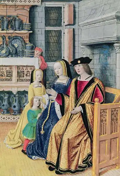 Bourdichon, Jean: Le quattro condizioni della società: Nobiltà