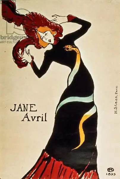 Toulouse-Lautrec, H.: Jane Avril (1868-...