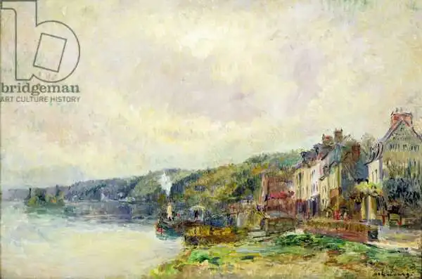 Lebourg, Albert-Charles: The Seine at Croisset (Seine-Maritime)