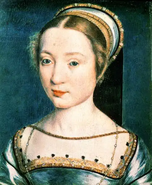 Corneille de Lyon: Ritratto della regina Claude (1499-1524)