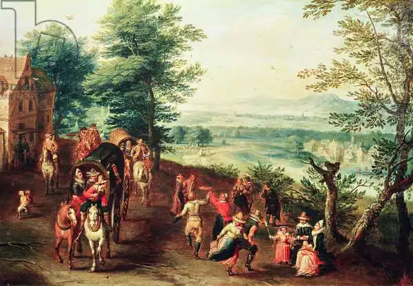 Flemish school (17th century): Country Dance