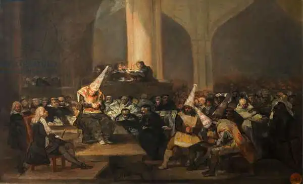 Goya, Francisco: Tribunale dell