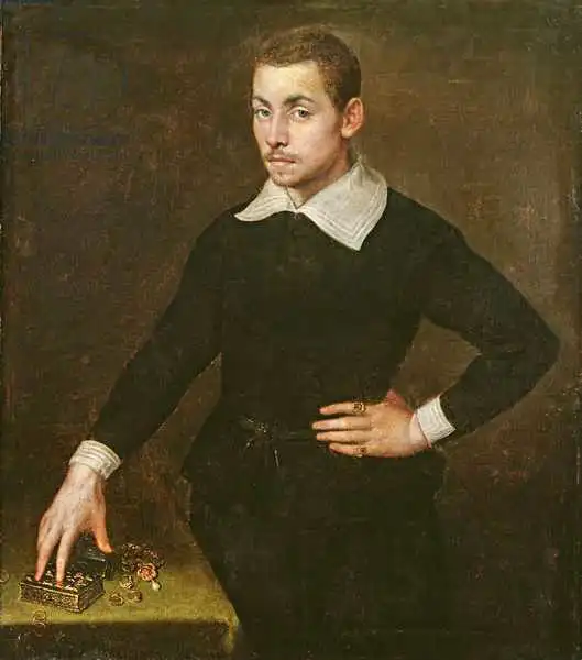 Bronzino, Agnolo: Portrait of a Young Florentine Goldsmith