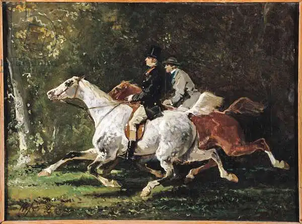 Dedreux, Alfred: The Horsemen