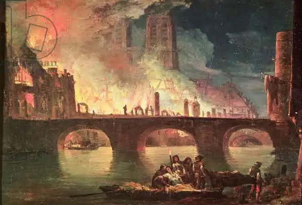 Genillion, Jean Baptiste: Un incendie à l