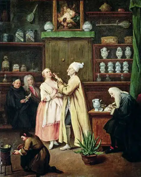 Longhi, Pietro: The Pharmacist